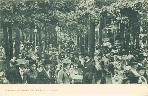 AK / Ansichtskarte Tiergarten BERLIN Tiergarten Gartenrestaurant Gesellschaft Spaziergaenger Festgesellschaft Baeume Sommerfest