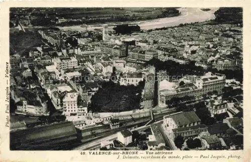 AK / Ansichtskarte VALENCE -SUR-RHONE 26 Drome Vue aérienne
