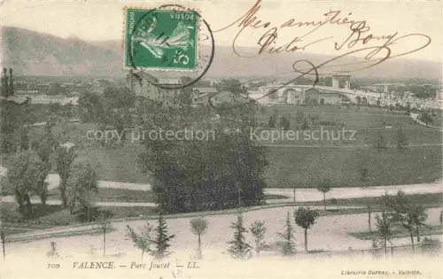 AK / Ansichtskarte VALENCE -SUR-RHONE 26 Drome Vue générale et Parc Jouvet