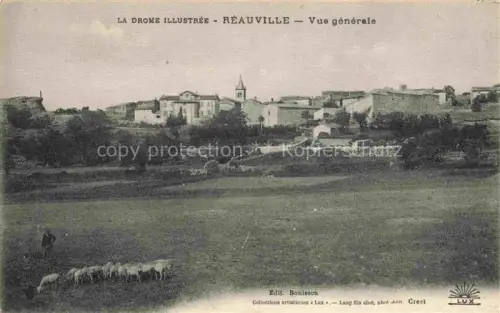 AK / Ansichtskarte Reauville NYONS 26 Drome Vue générale