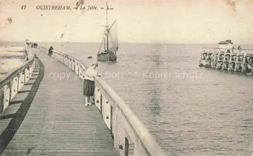AK / Ansichtskarte OUISTREHAM Caen 14 Calvados La jetée