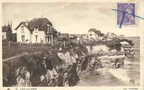 AK / Ansichtskarte LUC-SUR-MER CAEN 14 Calvados Les Falaises