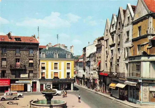 AK / Ansichtskarte Lagny-sur-Marne 77 Place de la Fontaine