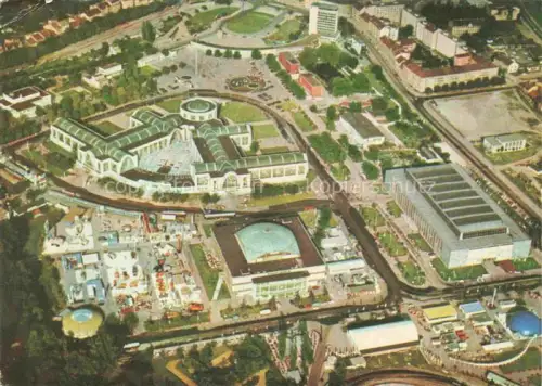 AK / Ansichtskarte BRNO Bruenn CZ Veletrh-Brno Internationale-Messe Fliegeraufnahme Messegelaende Ausstellungshallen Pavillon