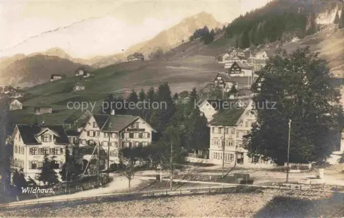 AK / Ansichtskarte Wildhaus  Toggenburg SG Ortspartie