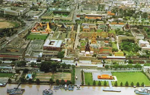 AK / Ansichtskarte Bangkok Thailand Capital of Siam Fliegeraufnahme