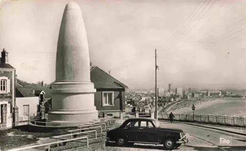 AK / Ansichtskarte SAINTE-ADREssE LE HAVRE 76 Seine-Maritime Pain-de-sucre Monument Obelisk Auto Stadtansicht Meer Strasse