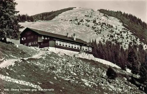 AK / Ansichtskarte Obere-Firstalm Schliersee Bayern Firstalm Brecherspitz Schliersee Berggasthaus Almhuette Berge Wald