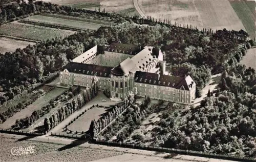 AK / Ansichtskarte St Augustin Siegburg NRW Luftaufnahme Missionspriesterseminar St-Augustin Siegburg Kloster Park Felder Wald