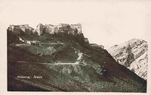 AK / Ansichtskarte Ankara TK Kale Burgfelsen Festung Huegel Berge Felsenhang Mauern