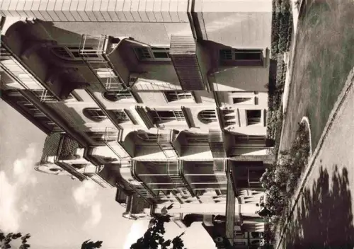 AK / Ansichtskarte BADEN-BADEN BW Sanatorium-Dengler Kurhaus Jugendstil Balkone Hotel Kurgast Fassade