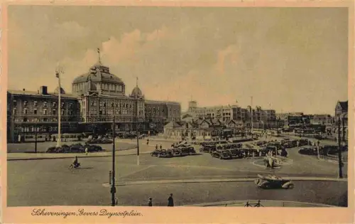 AK / Ansichtskarte SCHEVENINGEN Zuid-Holland NL Gevers-Deynootplein Kurhaus Platz Autos Strassenbahn