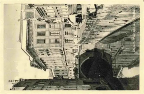 AK / Ansichtskarte UTRECHT NL Vismarkt Stadhuis Kanal Bruecke Stadthaus Gracht