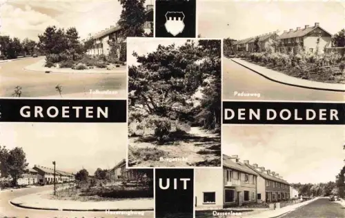 AK / Ansichtskarte Den Dolder Zeist NL Groeten-uit-Den-Dolder Tolhuislaan Padusweg Borsgezicht Dassenlaan Heerenghweg Mehrbildkarte