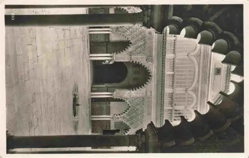 AK / Ansichtskarte SEVILLA Andalucia ES Alkazar Innenhof Maurische-Architektur Boegen Saeulen Brunnen Patio Stuckverzierung