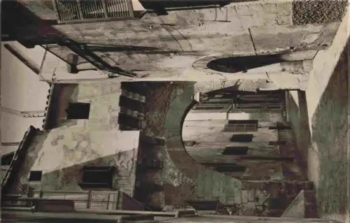 AK / Ansichtskarte Palma de Mallorca ES Calle-típica Torbogen Altstadt Gasse Laterne Steinmauern