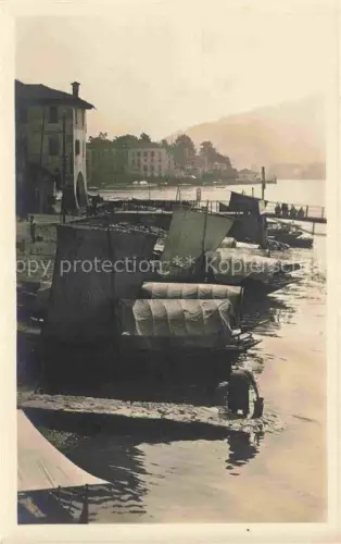 AK / Ansichtskarte Isola Pescatori Lago Maggiore IT Imbarcadero Lago-Maggiore Boote Seeufer Haeuser Berge