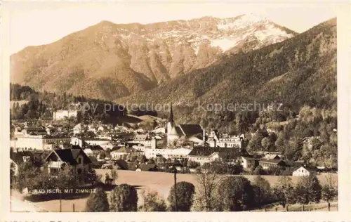 AK / Ansichtskarte Bad Ischl Salzkammergut AT Zimnitz Berg Stadtpanorama Kirche Daecher Berge Wald Tal