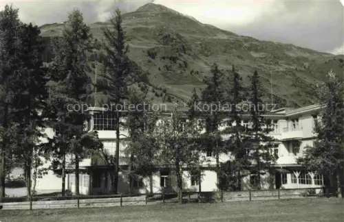 AK / Ansichtskarte DAVOS GR Muehlehof Dorfberg Hotel Tannen Berg Wiese Davos-Dorf