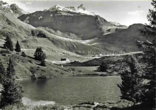 AK / Ansichtskarte Alp Flix Sur Albula GR Flixersee Piz-Nair See Berge Wald Almhuette Oberhalbstein