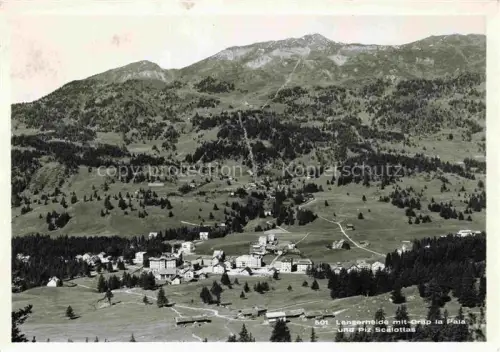 AK / Ansichtskarte Lenzerheide GR Crap-la-Pala Piz-Scalottas Bergdorf Hotels Wald Berge Wiesen