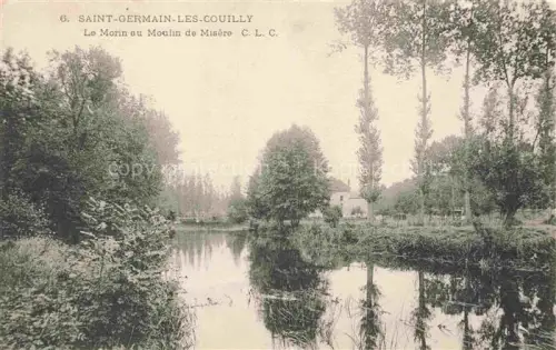 AK / Ansichtskarte Couilly-Pont-aux-Dames MEAUX 77 Seine-et-Marne Le-Morin Moulin-de-Misère Fluss Pappeln Baeume Muehle Spiegelung