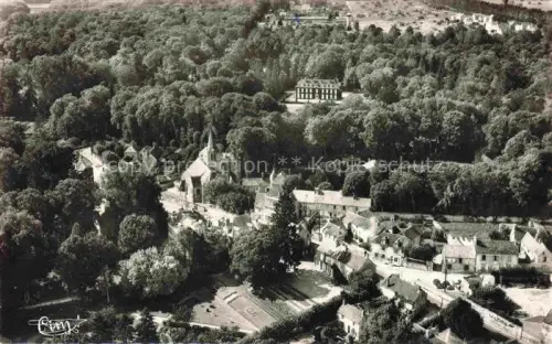 AK / Ansichtskarte Saint-Firmin Vineuil-Saint-Firmin SENLIS 60 Oise Kirche Schloss Wald Dorf Felder Luftbild Vogelperspektive