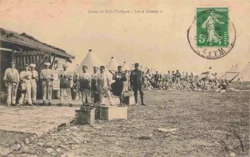 AK / Ansichtskarte TOUL 54 Meurthe-et-Moselle Camp-de-Bois-l Évêque Cuistos Koeche Soldaten Zelte Feldkueche Lager