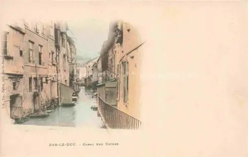 AK / Ansichtskarte BAR-LE-DUC 55 Meuse Canal-des-Usines Kanal Hauszeilen Altstadt Wasserkanal Fabrikgebaeude