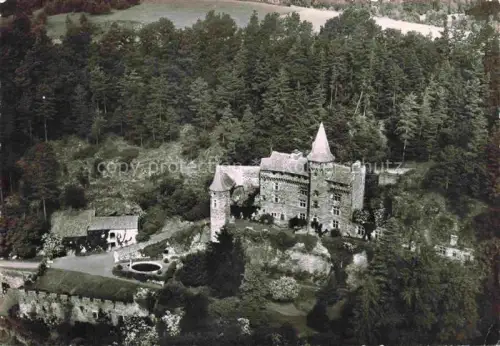 AK / Ansichtskarte Saint-Paulien LE PUY 43 Haute-Loire Château-de-la-Roche-Lambert Schloss Luftbild Wald Garten