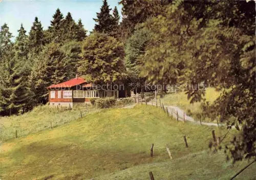 AK / Ansichtskarte Bad Lauterberg Osterode Harz Niedersachsen Himmelshoehe Ausflugslokal Waldhaus Wiese Bergwald Kneipp-Heilbad Harz