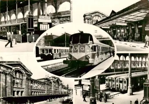 AK / Ansichtskarte Villeparisis TORCY 77 Seine-et-Marne Gare-du-Nord Bahnhof Zug Bahnsteig Mehrbild Aussenansicht