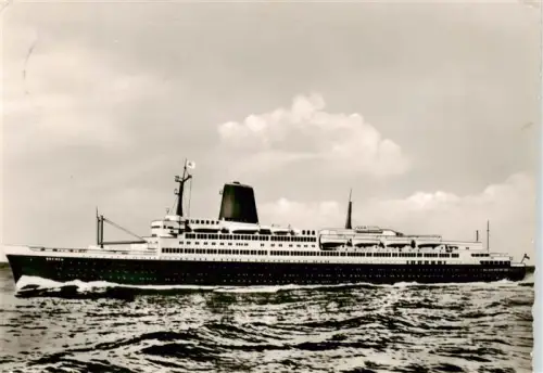 AK / Ansichtskarte Leherheide Bremerhaven BREMEN TS-Bremen Passagierschiff Norddeutscher-Lloyd Ozean Dampfer Vierschrauber Flaggschiff