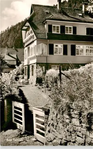 AK / Ansichtskarte Bad Teinach-Zavelstein BW Fremdenheim-Arens Erholungsheim Villa Garten Schwarzwald Fruehling