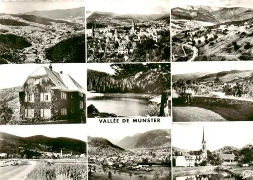 AK / Ansichtskarte Muenster  Elsass Munster 68 Alsace Haut-Rhin Vallée-de-Munster Hohrodberg Lac-de-Soultzeren Stosswihr Muhlbach Metzeral Sondernach Kirche