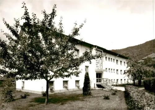 AK / Ansichtskarte Herten Rheinfelden Baden BW St-Josefshaus Maria-Theresia Heim Gebaeude Garten Baum Huegel
