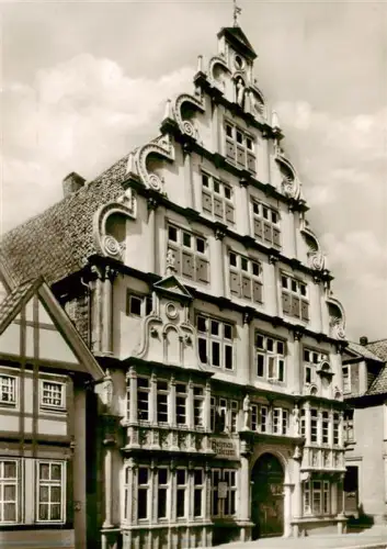 AK / Ansichtskarte Lemgo Lippe NRW Hexenbuergermeisterhaus Hansestadt Renaissance-Giebel Fachwerk Altstadt Renaissancebau
