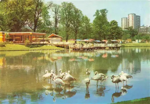 AK / Ansichtskarte BUGA Bundesgartenschau See Café Flamingos 