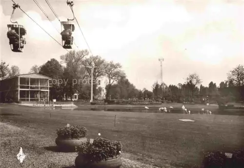 AK / Ansichtskarte BUGA Bundesgartenschau Sessellift Sesselbahn am Tropenhaus  