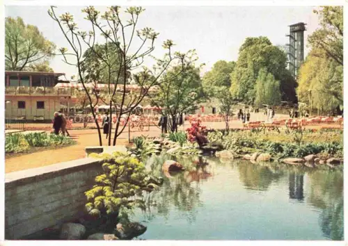 AK / Ansichtskarte IGA Gartenbauaustellung International Hamburg Seeterrasse mit Philips Turm 