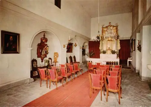 AK / Ansichtskarte Lohmar Schloss-Auel Schlosskapelle Barockaltar Hotel-Restaurant Kapelle Gemaelde