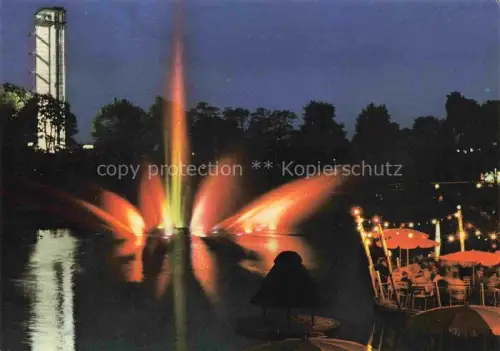 AK / Ansichtskarte IGA Gartenbauaustellung International Wasserlichtorgel 