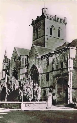 AK / Ansichtskarte Dives-sur-Mer CABOURG LISIEUX 14 Calvados Eglise Kirchturm Romanisch Gotisch Kirchenportal Baeume