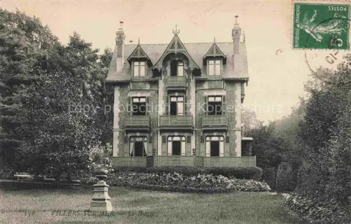AK / Ansichtskarte VILLERS-SUR-MER Lisieux 14 Calvados Le-Bacon Villa Park Garten Jugendstil Baeume