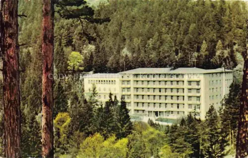 AK / Ansichtskarte Feichtenbach Pernitz Niederoesterreich AT Urlaubsheim Metall-Bergarbeiter-Gewerkschaft Sanatorium Wald Nadelwald Fichten
