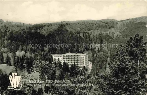 AK / Ansichtskarte Feichtenbach Pernitz Niederoesterreich AT Urlaubsheim Gewerkschaftsheim Bergwald Hotel ueGO Metall-Bergarbeitergewerkschaft Wald
