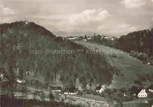AK / Ansichtskarte Zacler Trutnov CZ Bergdorf Kirche Schloss Wald Talblick Riesengebirge