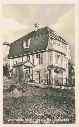 AK / Ansichtskarte ueberlingen Bodensee BW Erholungsheim-Gultig Villa Bodensee Kurort Garten Dachgaube