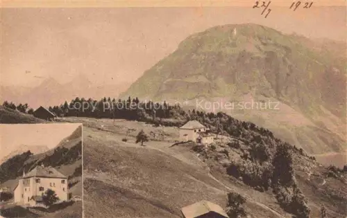 AK / Ansichtskarte Beroldingen Schloss Seelisberg UR Fronalp Schloesschen-Beroldingen Bergwiese Weiler Huegel Waldrand Berghaus