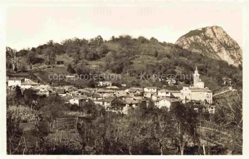 AK / Ansichtskarte Carona Lago di Lugano TI Monte-S-Salvatore Kirche Dorf Huegel Weinberge Haeuser Panorama